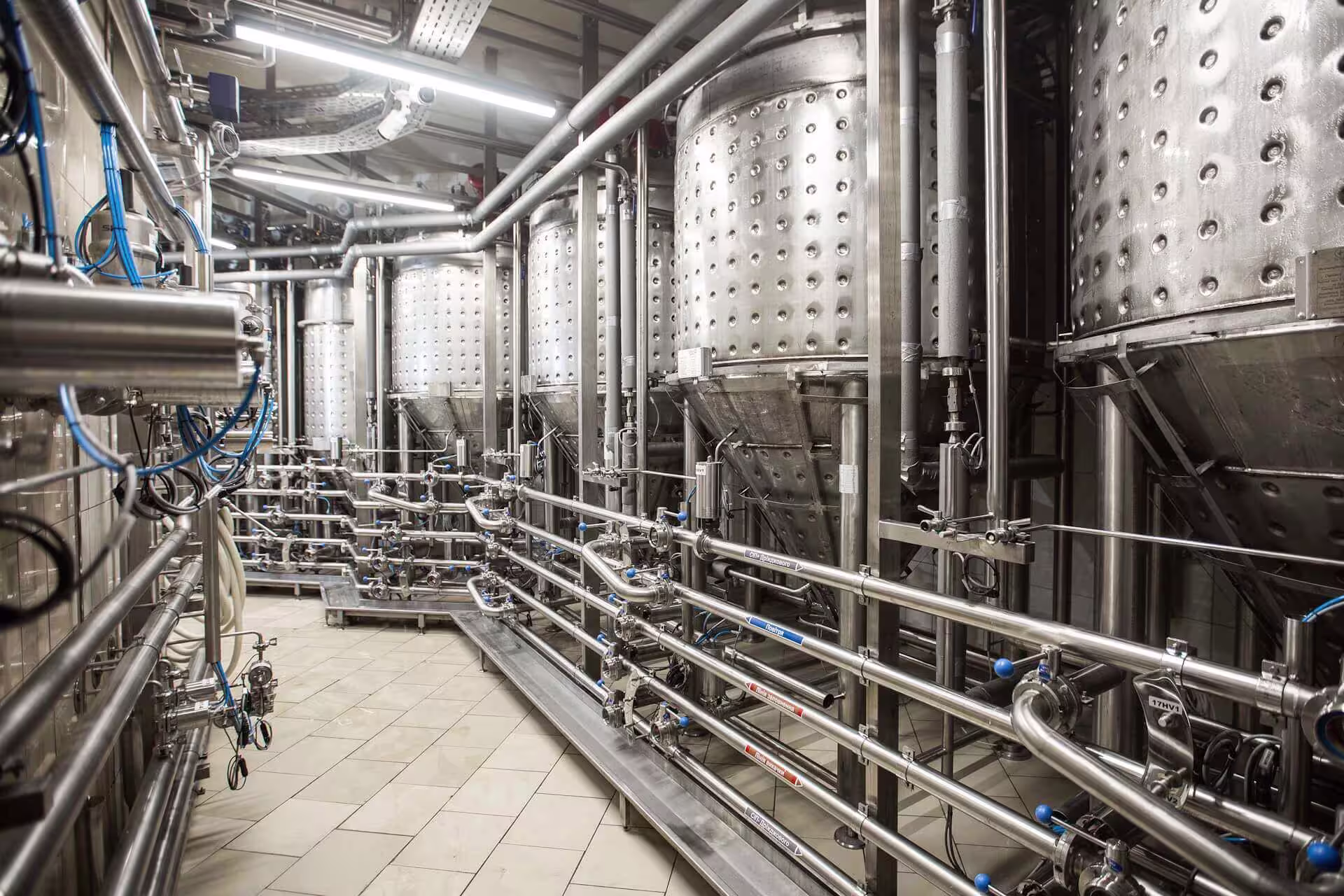 Yeast handling departments